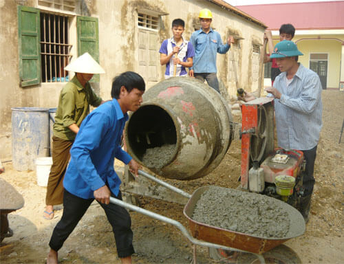 [Chia sẻ] Cách trộn bê tông đúng, chuẩn trong xây dựng